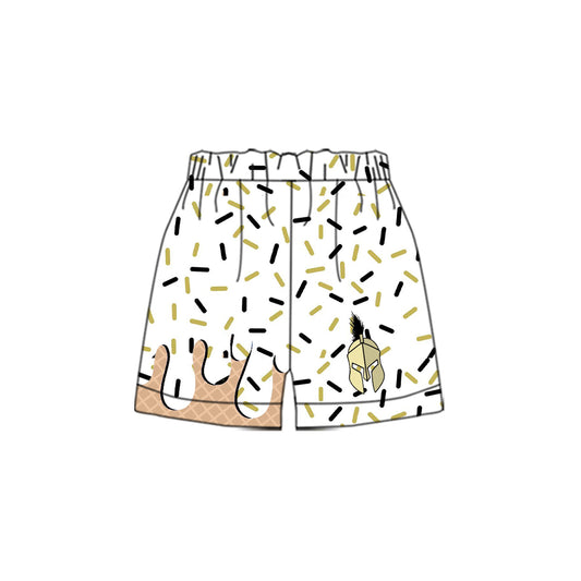SPARTA  Adult men HAWKS CUSTOM MOQ3 splatter ice cream drip shorts