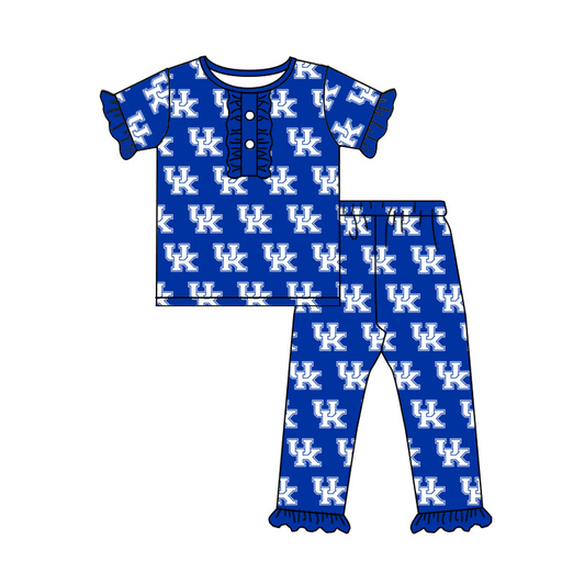 custom MOQ3 girl pajamas outfit