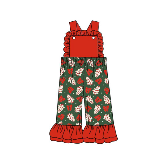 SR2008 Christmas tree cake girl jumpsuit overall 202409 preorder