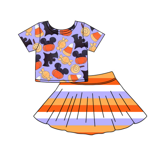 custom MOQ5 (extra for shipping ) mouse athletic dress active wear sibling yoga girl outfit 202505