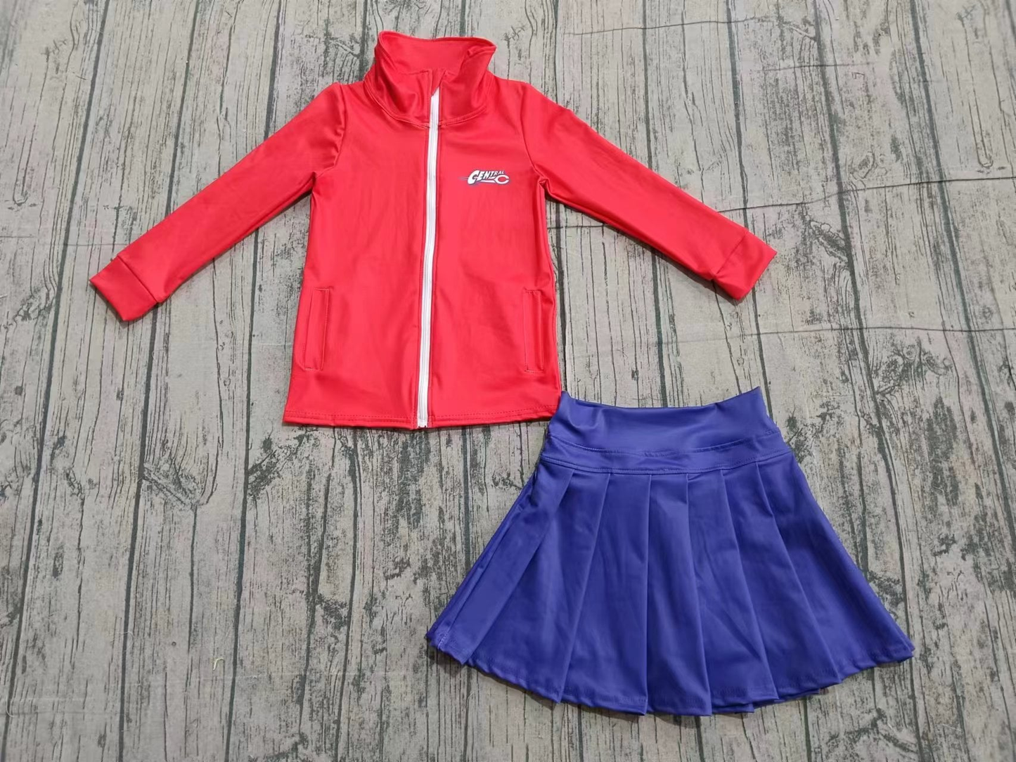 Center C  CUSTOM MOQ5 Yoga kids girl outfit Skirt 202511