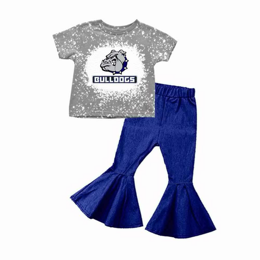 Bulldogs CUSTOM MOQ3  girl  OUTFIT