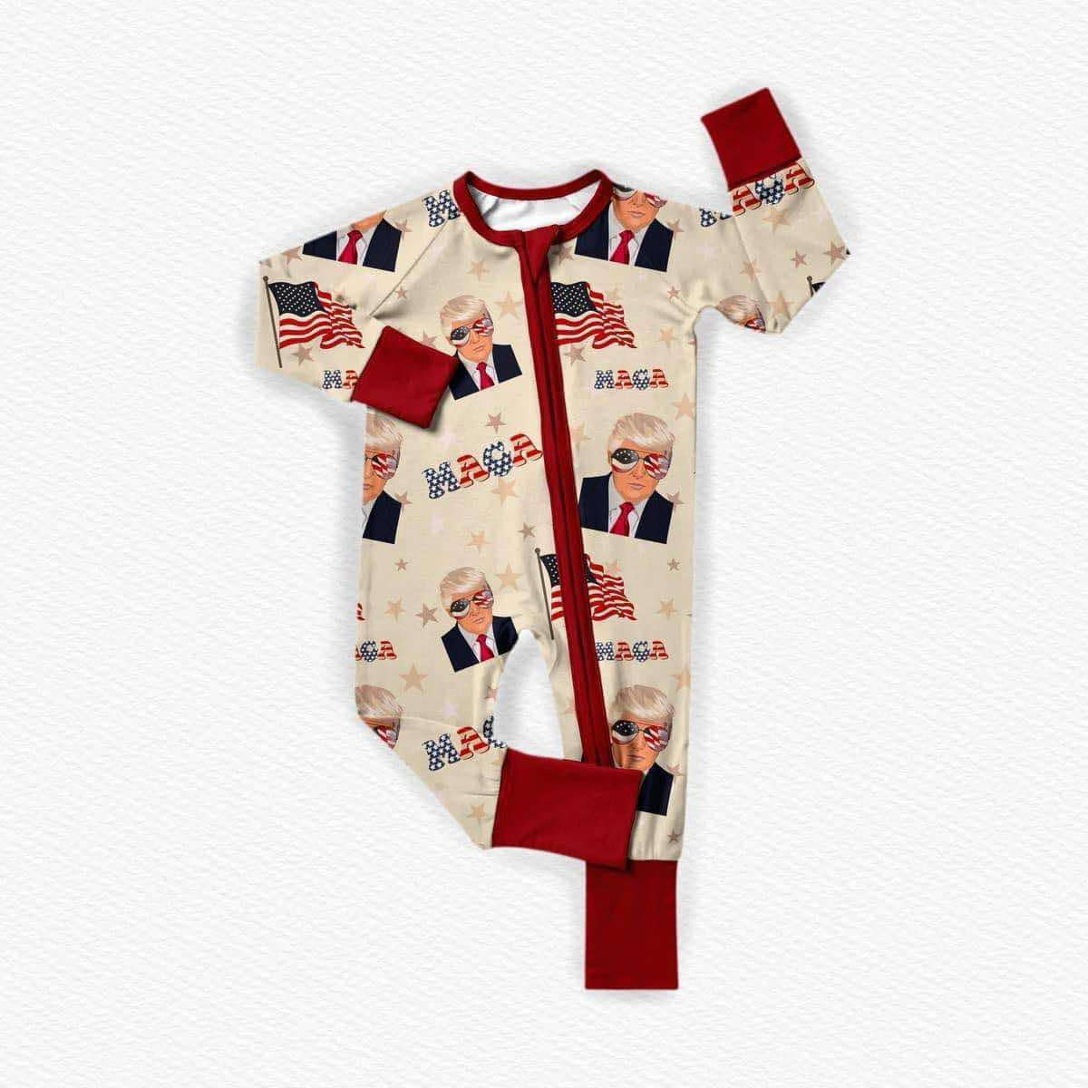 Trump CUSTOM MOQ3 kids romper