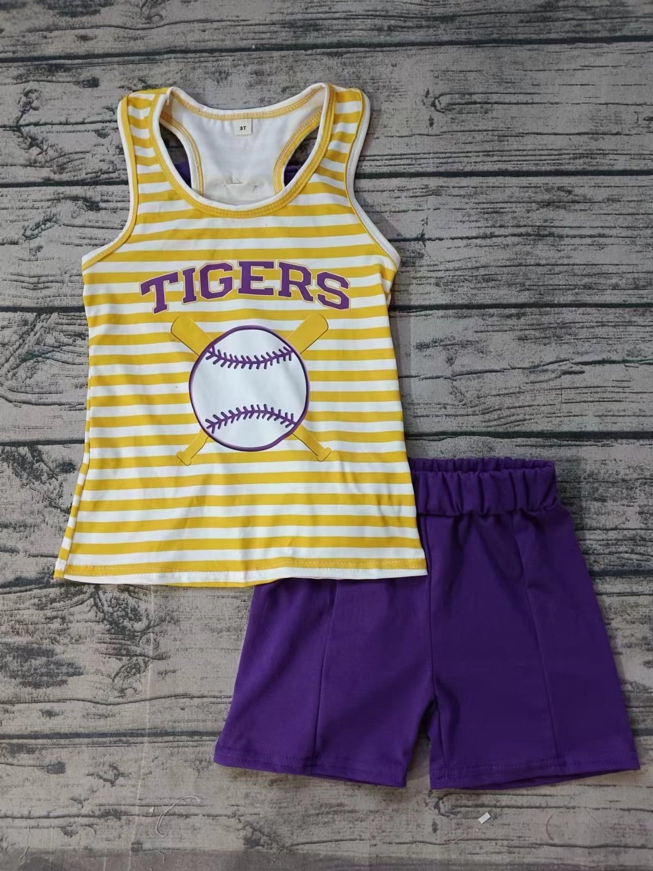 baseball team custom MOQ3 kids team girl outfit