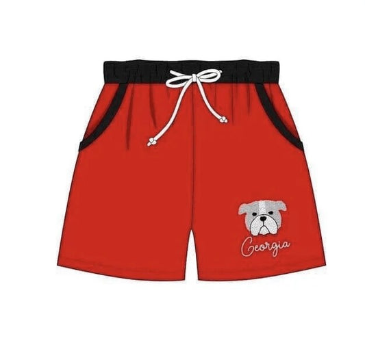 bear football team custom shorts kids MOQ3