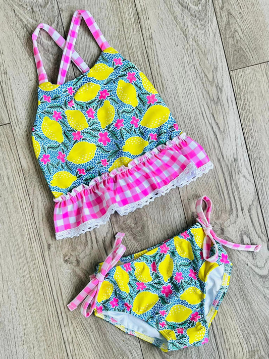 S02 girl swimming suit bathing suit fruit lemon 20231130 preorder