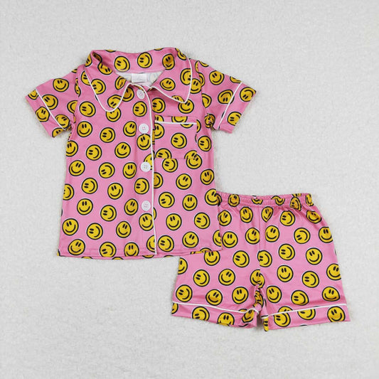 GSSO0380 RTS smile girl pajamas shorts summer outfit 202312