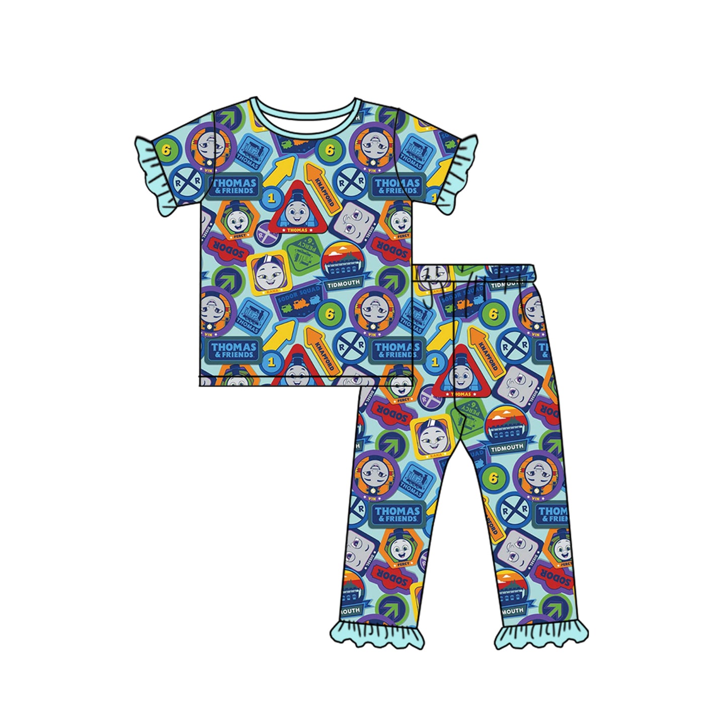 custom MOQ3 kids outfit