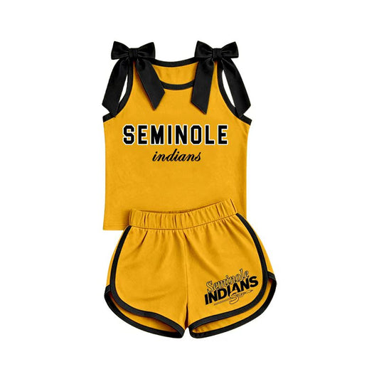 Custom moq5 SEMINOLE  athletic yoga sports  girl outfit  shorts  202607