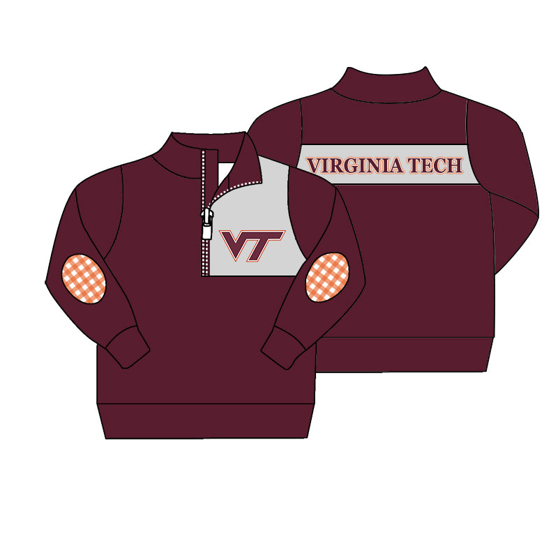 VT CUSTOM football team boy clothes MOQ:3