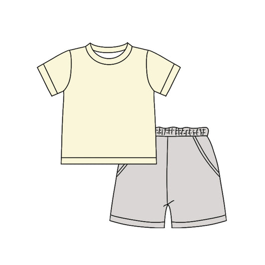 MOQ8  Custom BOY outfit free shipping over $100