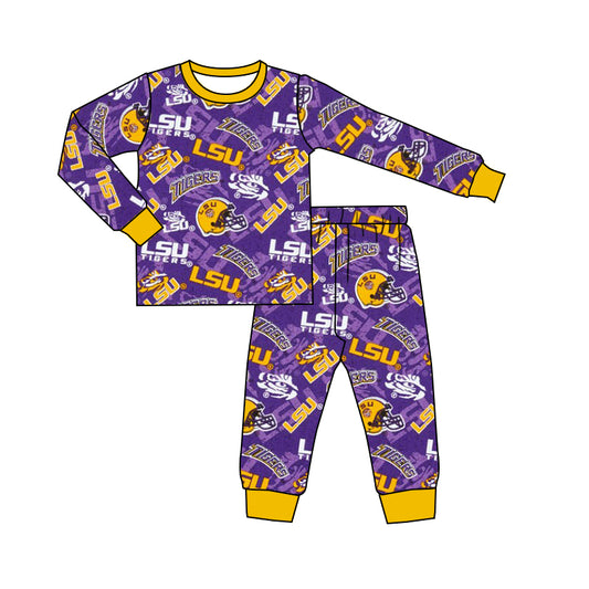 CUSTOM LSU football  MOQ3  kids outfit（复制）