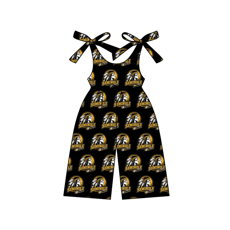 CUSTOM MOQ5 SEMINOLE COLLECTION  kids Jumpsuit overall