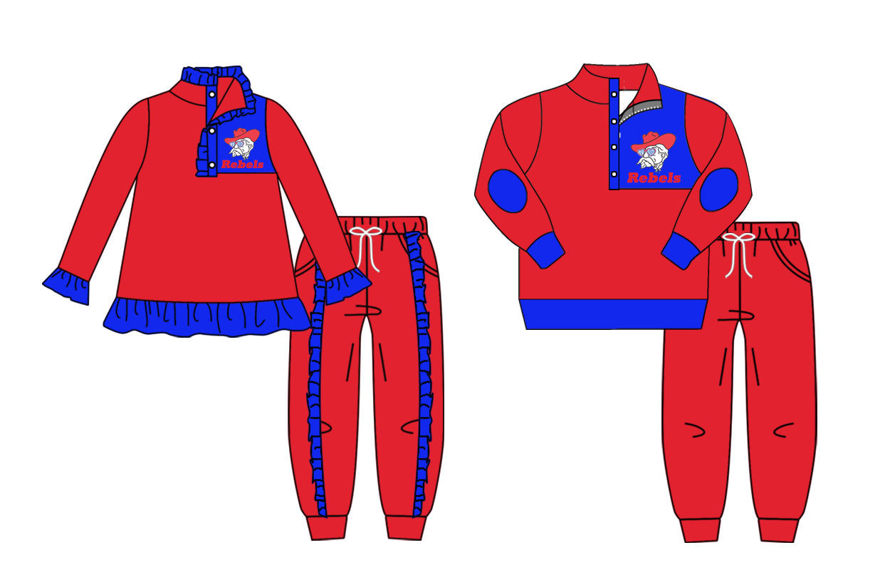 Rebels Jogger custom MOQ3 kids girl outfit
