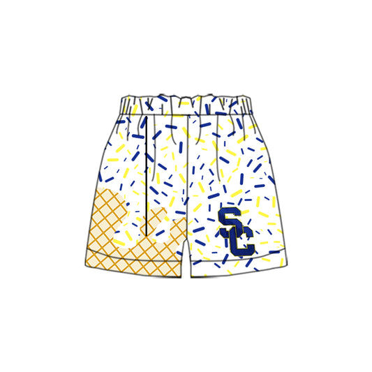 MOQ3 SC logo CUSTOM  KIDS shorts 202503