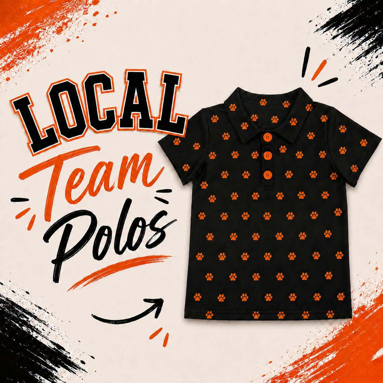 CUSTOM MOQ3  tiger claws boy summer  top 202608
