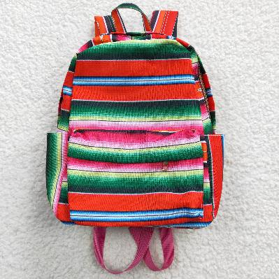 BA0040-M 10*13.9*4 inches westernstripe backpack bag RTS