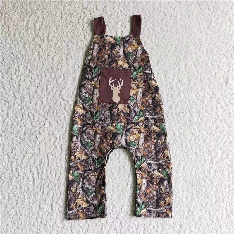 SR0099 RTS short sleeve camo overall BOYS  OVERALL ROMPER 20231115