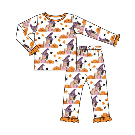 CUSTOM moq5 ms rachel halloween girl pajamas set 202508 sibling