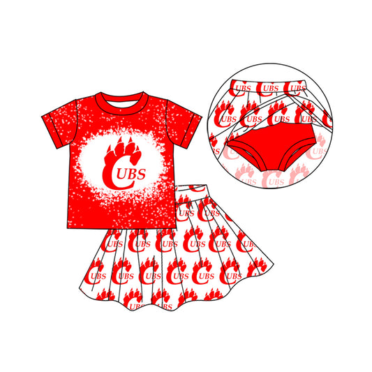 UBS CUSTOM football  MOQ5  kids outfit Skirt