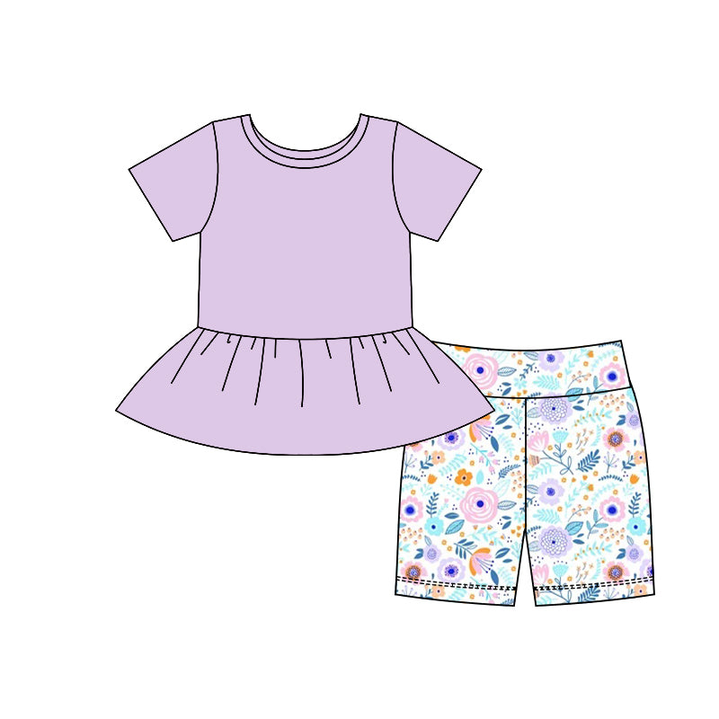 MOQ8  biker set Custom girl outfit free shipping over $100