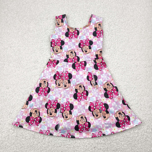 GSD2461 mouse yoga short sleeve girl skirt outfit 202505 RTS