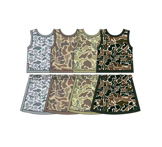 GSD4233 YOGA preorder camo skort girl outfit 202619