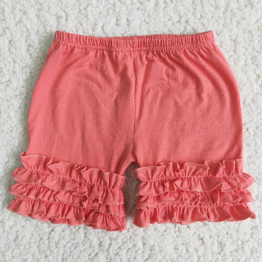 girl warermelon red ruffles shorts pants