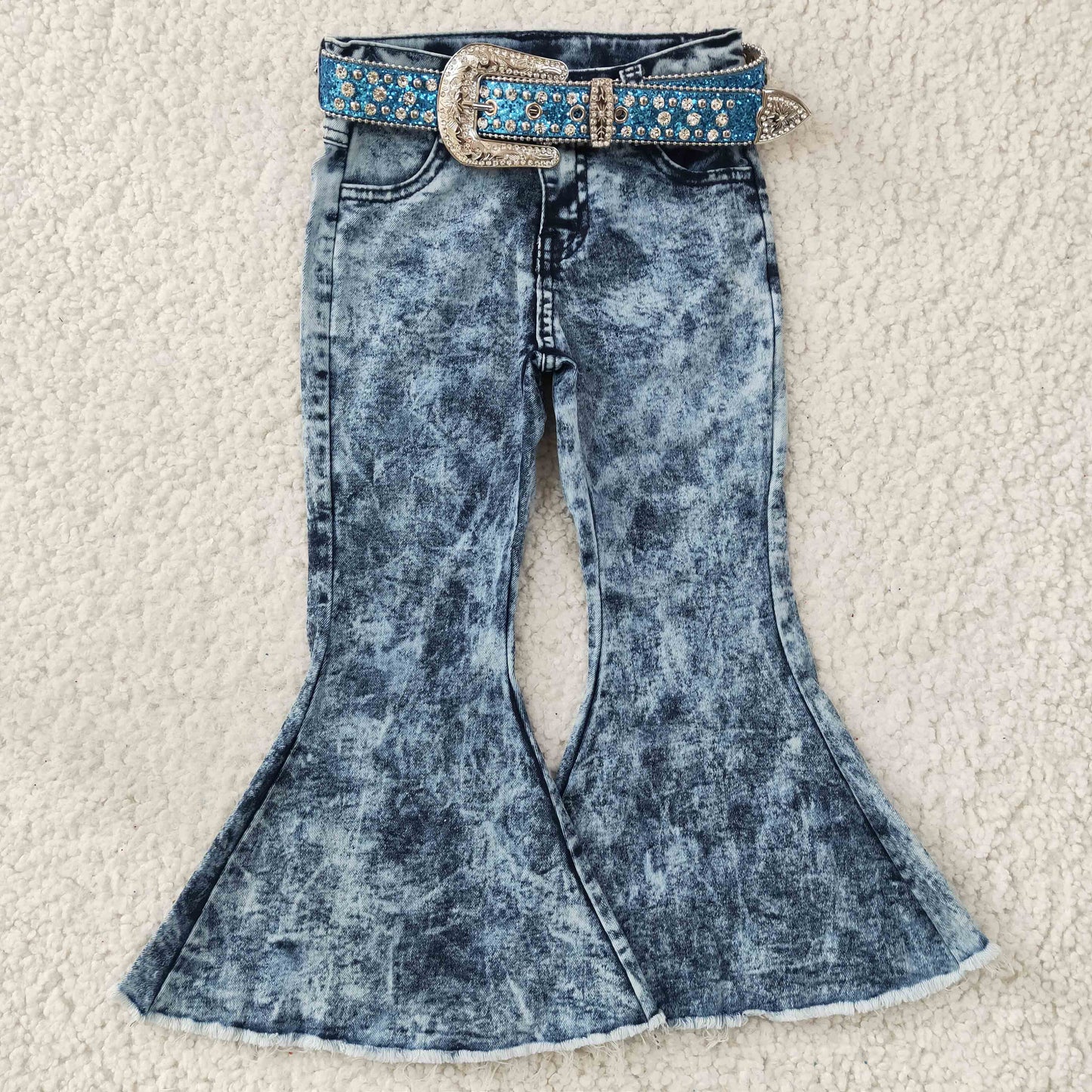 GB0008 RTS waistband Gem blue sequin 1213