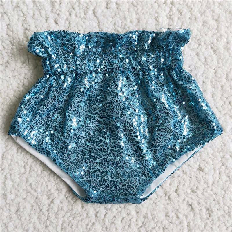 Blue sequin Bummies