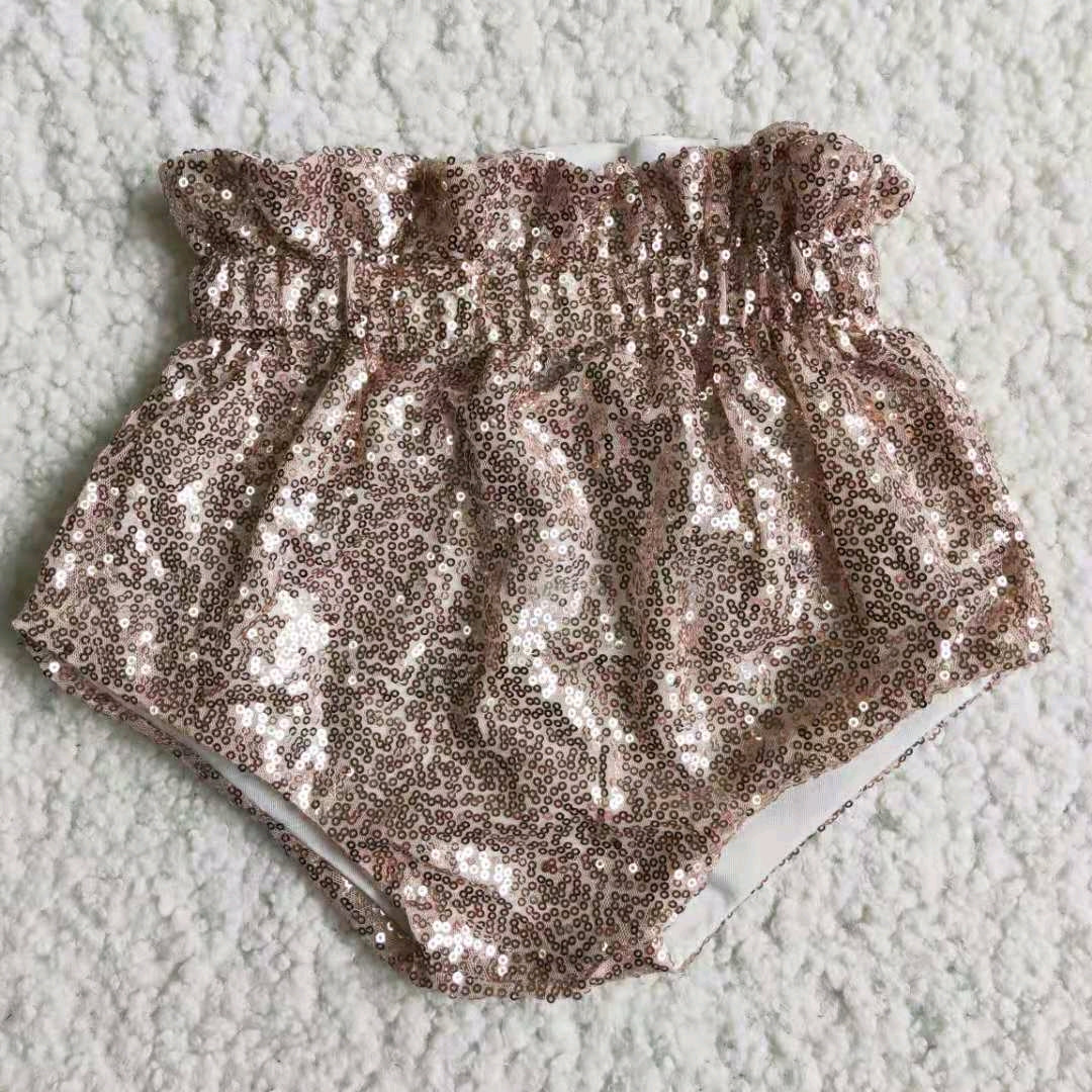 Pink sequin Bummies