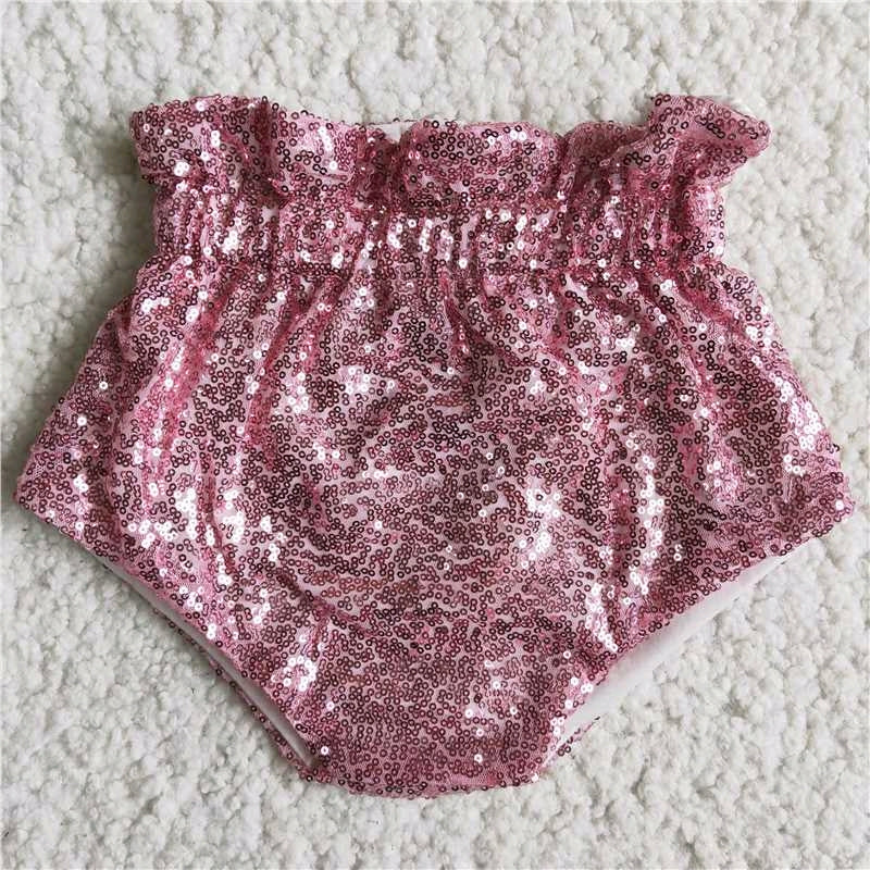 Pink  sequin Bummies