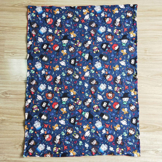RTS Cartoon character deep blue blanket 0601
