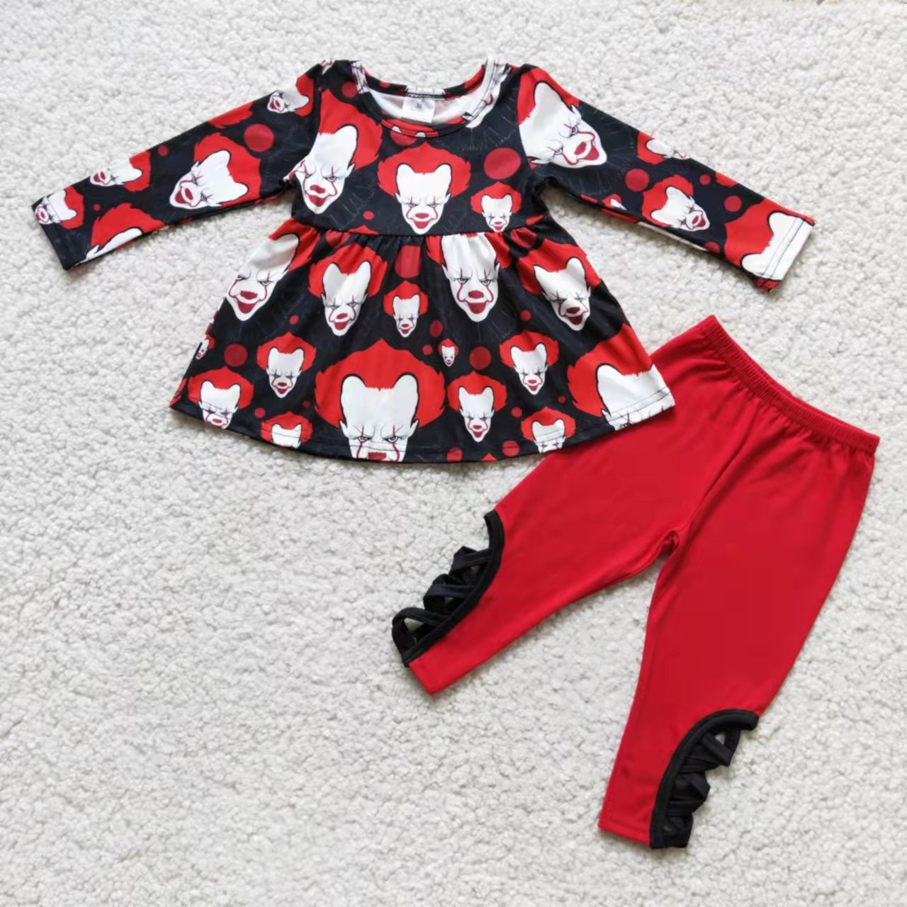 Holiday  halloween Cartoon long sleeves long pants