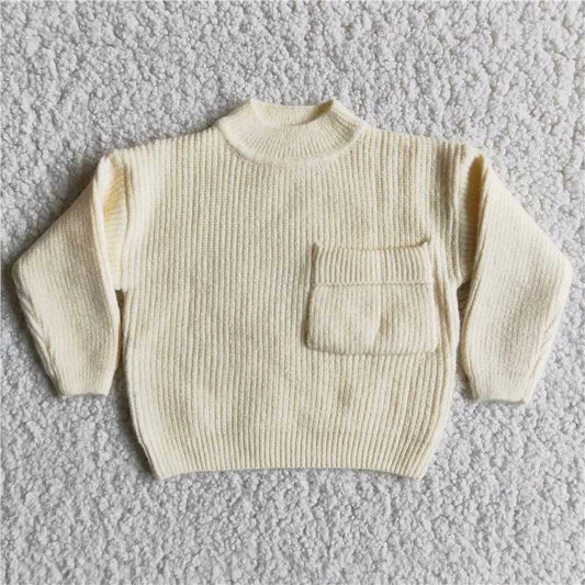 Off white fashion pocket sweater