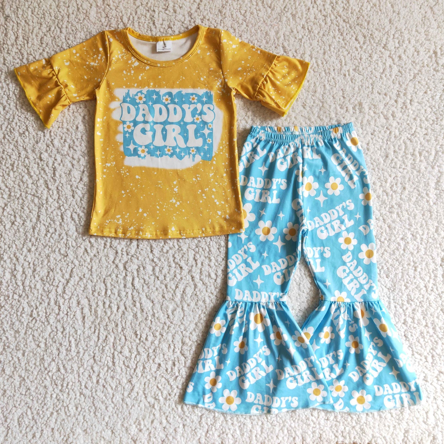 GSPO0197 short sleeve fall clothes daddy's girl outfit 0927 RTS