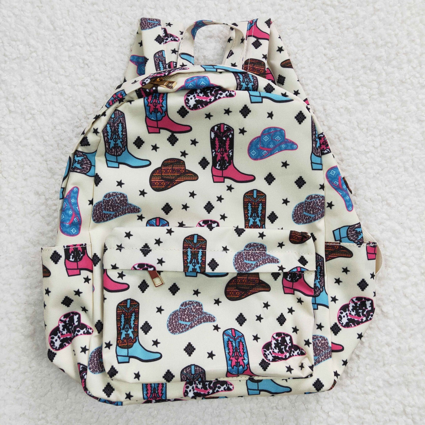 BA00 10*13.9*4 inches western cow backpack bag 20230301 RTS