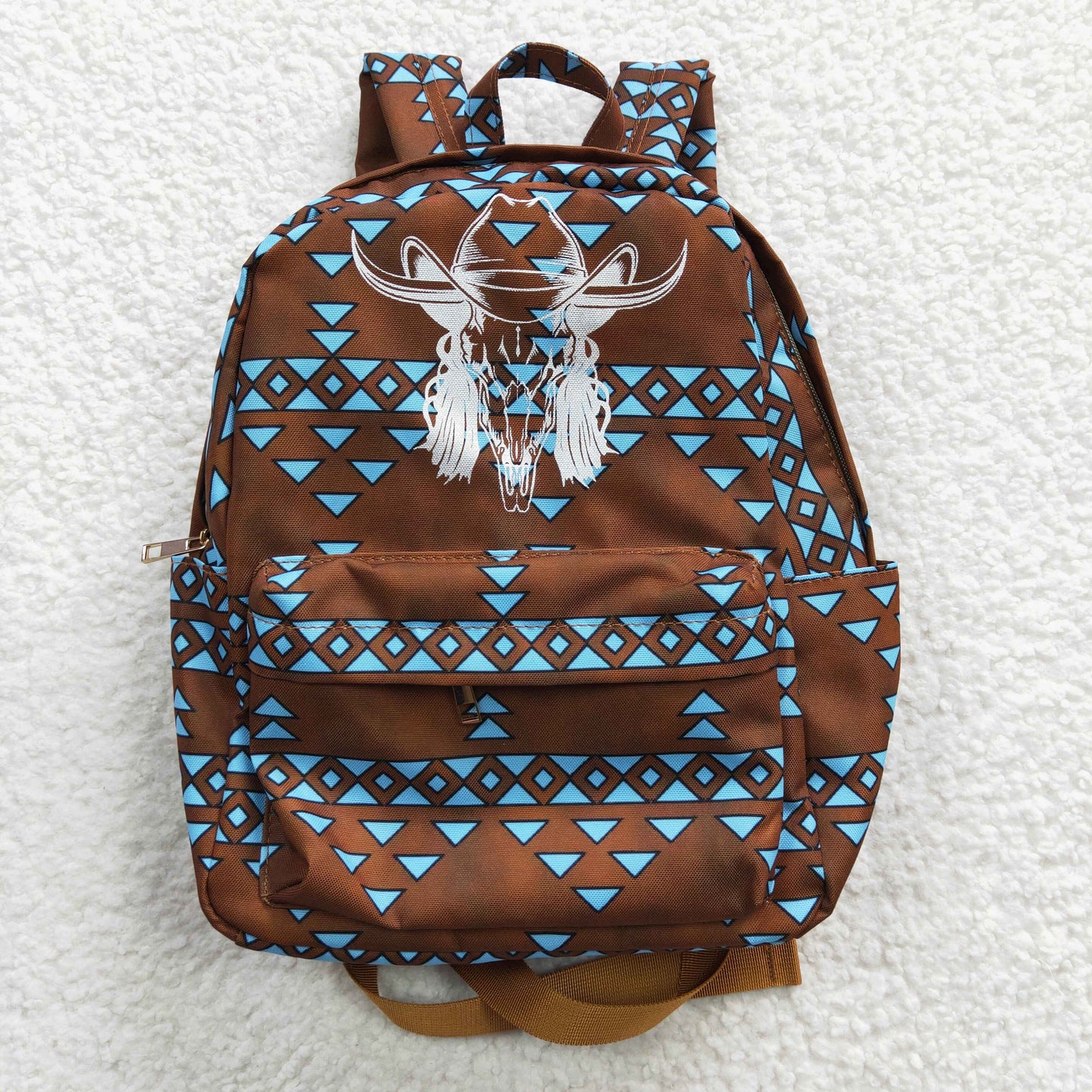 BA0048 10*13.9*4 inches western cow backpack bag 20230311 RTS