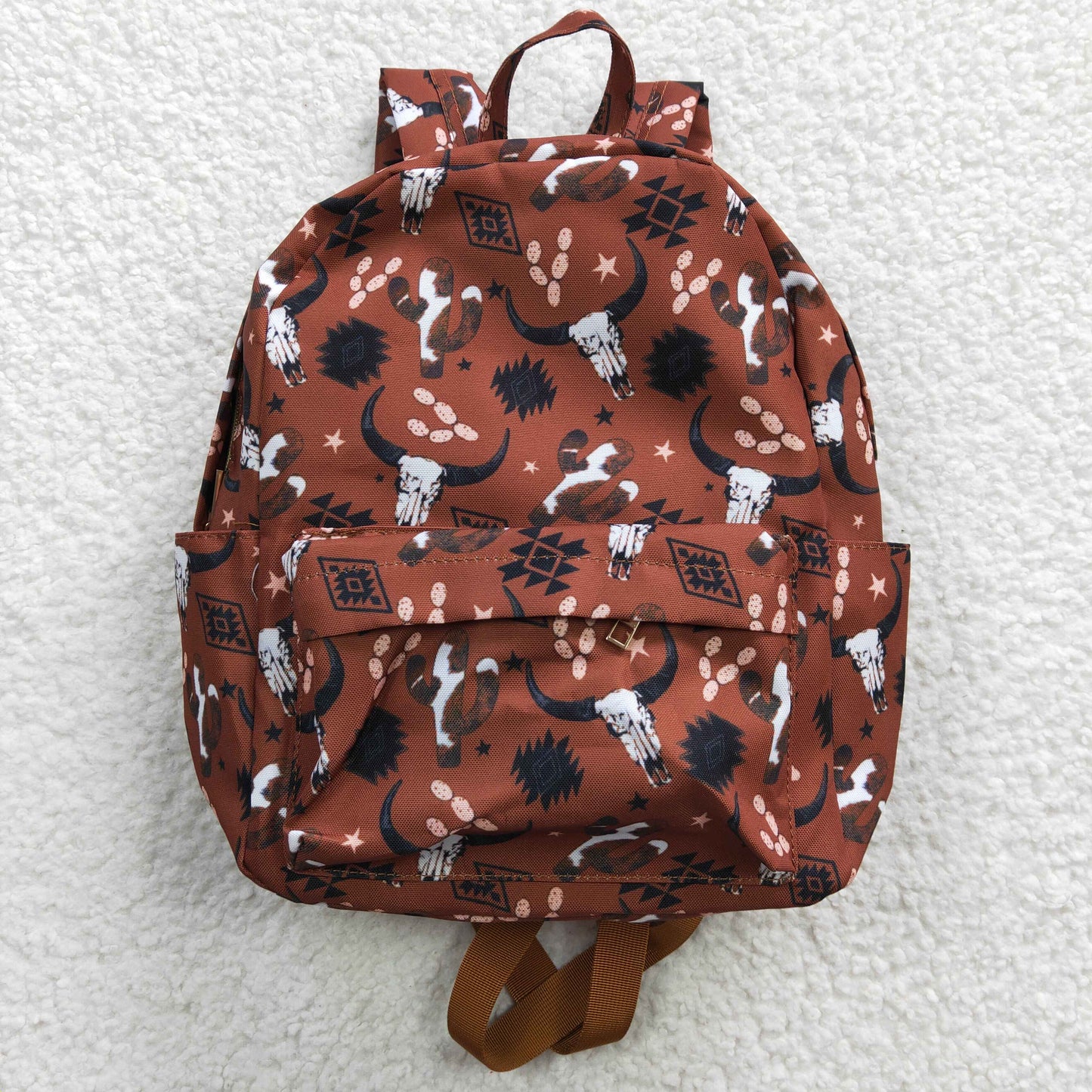 BA0049 western cow backpack bag 20230311 RTS 10*13.9*4 inches