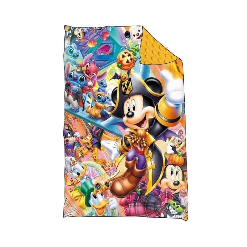 preorder western designs cartoon mouse yellow baby blanket 0520