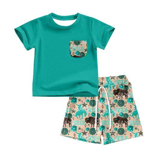 Seven Rodeo Short BSSO0265 rodeo short sleeve shorts boy outfit 20230403 preorder – ZHOHAO-2