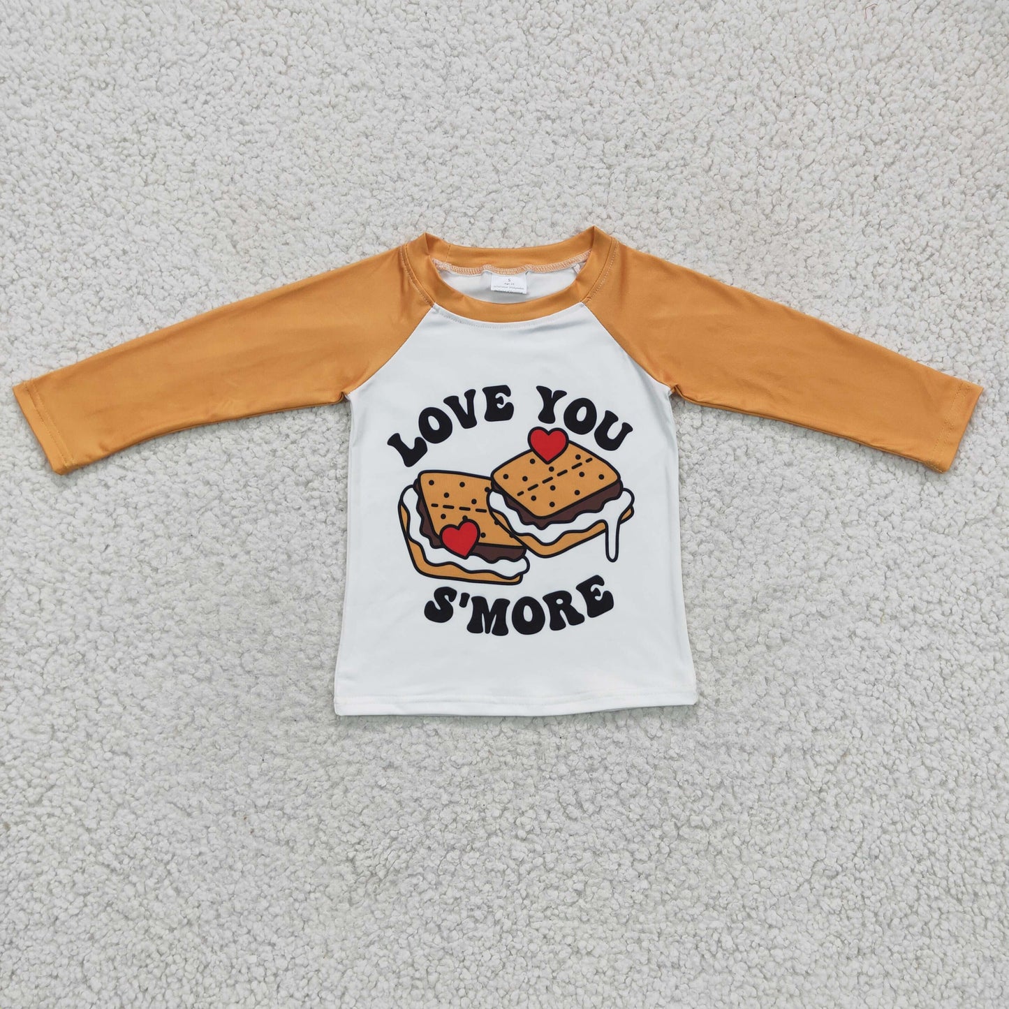 LOVE YOU MORE RTS  long sleeve girl top tee 1212 BT0123