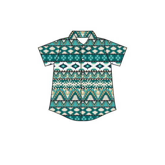 BT0202 preorder western button boy top shirt 20230104