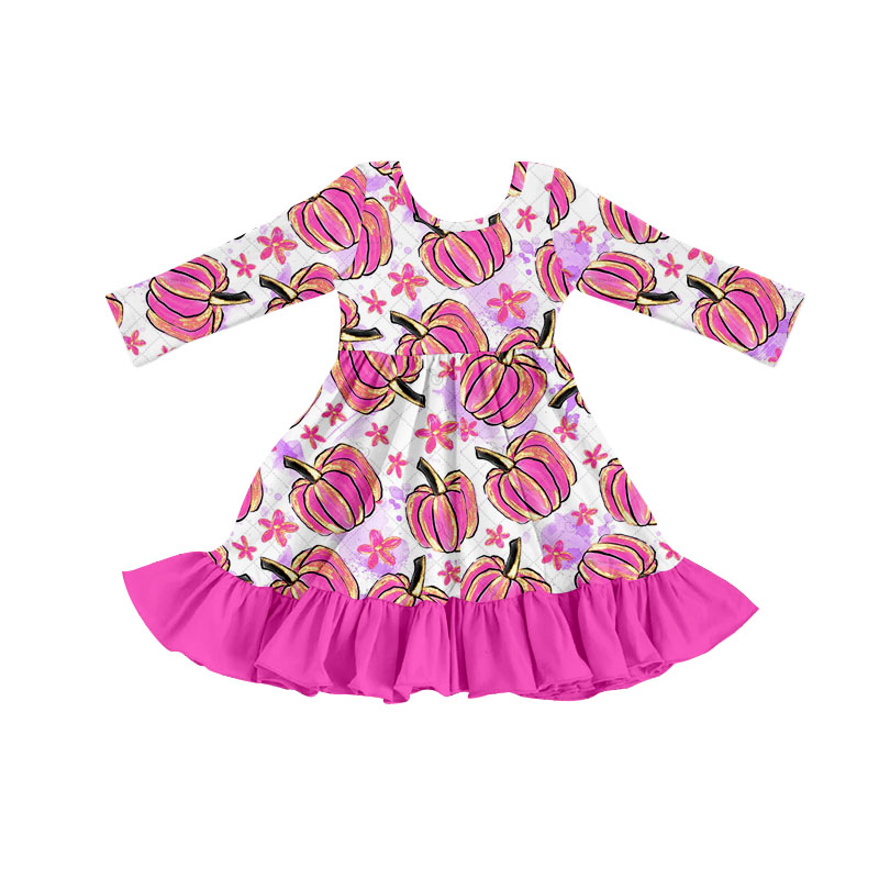 GLD0193 summer Halloween dress flower girl dress 20230411 preorder