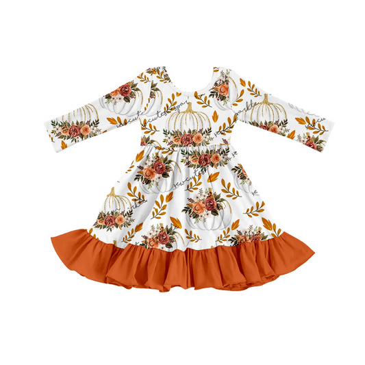 GLD0194 summer Halloween dress flower girl dress 20230411 preorder