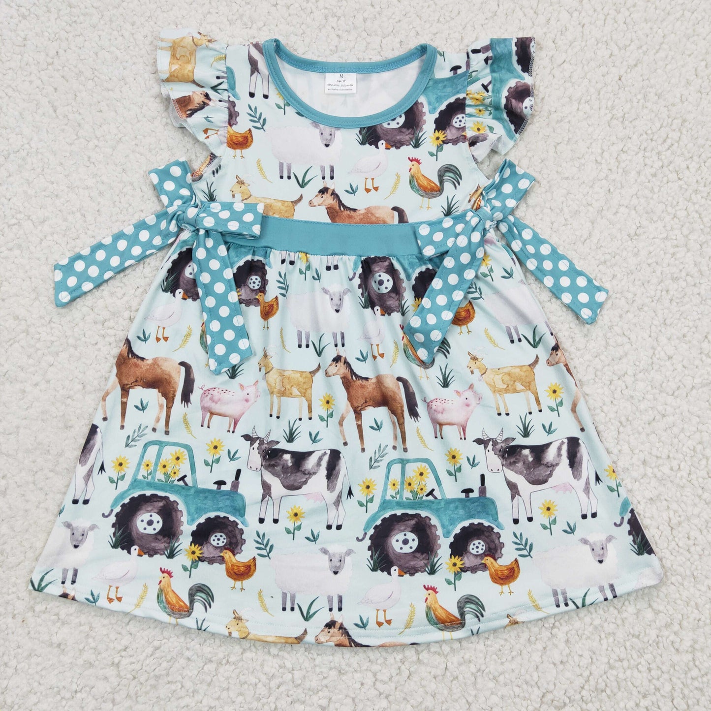 GSD0162 short sleeve farm girl dress RTS 1214