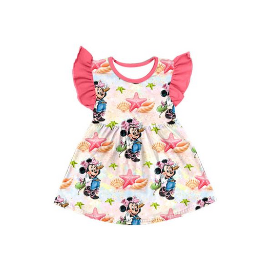 GSD0246 short sleeve cartoonmouse girl dress 20230103 Preorder