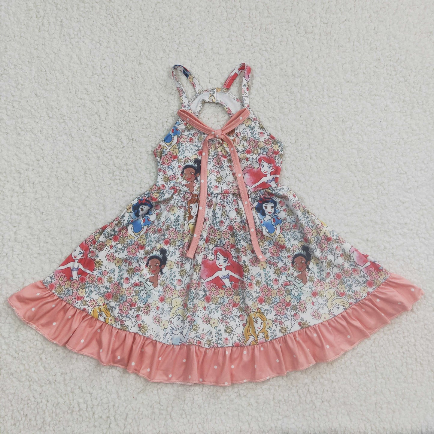 GSD0284 princess short sleeves girl dress 20230311 RTS