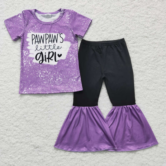 promotion RTS GSPO0244 short sleeve paw girl love purple outfit RTS 20230224