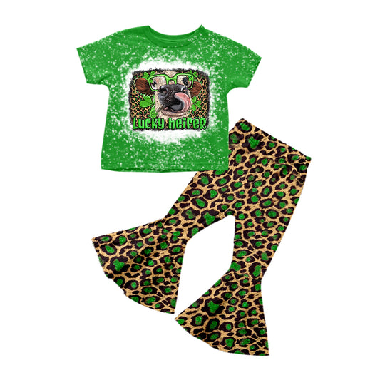 GSPO0402 preorder short sleeve St. Patrick lucky hei fee cow western girl outfit 1206